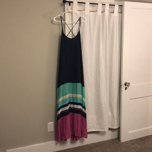 A long flowy dress from The Limited!